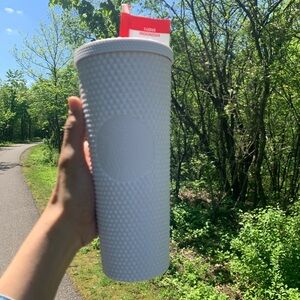 2021 Release! White Indonesia Independence Day Studded Venti Tumbler